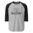 Bean Flicker Coffee 3/4 sleeve raglan shirt