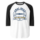 Anal Bead Tug Of War Champion 3/4 sleeve raglan shirt