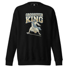 Jesus Crossover King Unisex Premium Sweatshirt