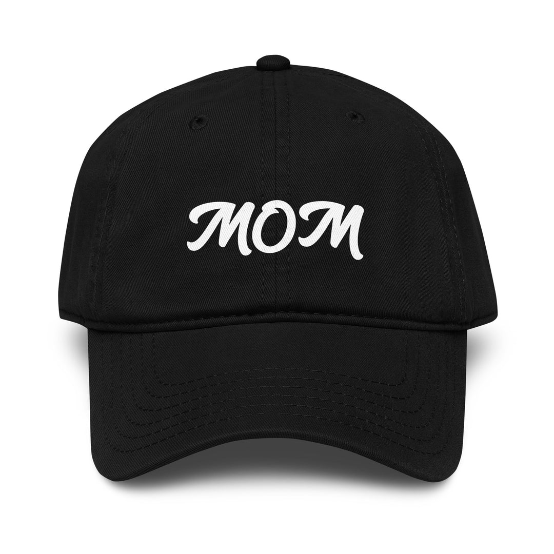 Mom Dad Hat – Black – Front View