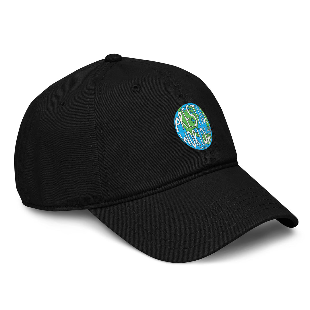 Prestige Worldwide Dad Hat – Black – Right Side