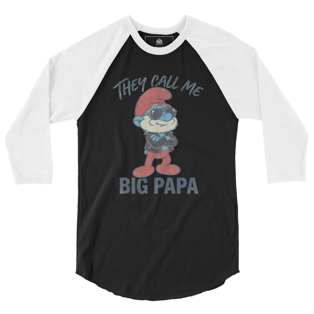 They Call Me Big Papa Raglan — alternate color view