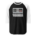 NES Controller Classically Trained 3/4 sleeve raglan shirt