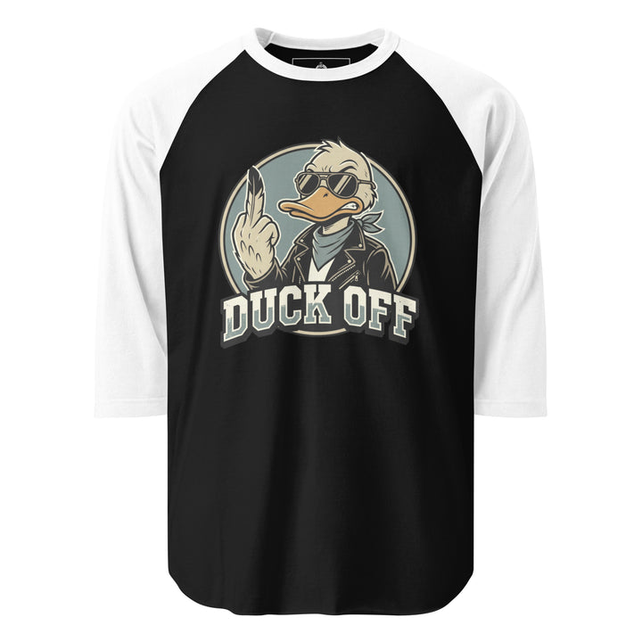 Duck Off Raglan — alternate color view