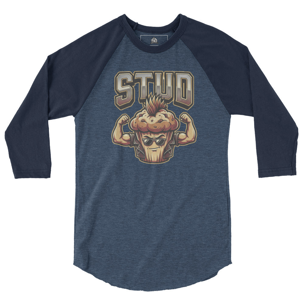 Stud Muffin Raglan Raglan — alternate color view