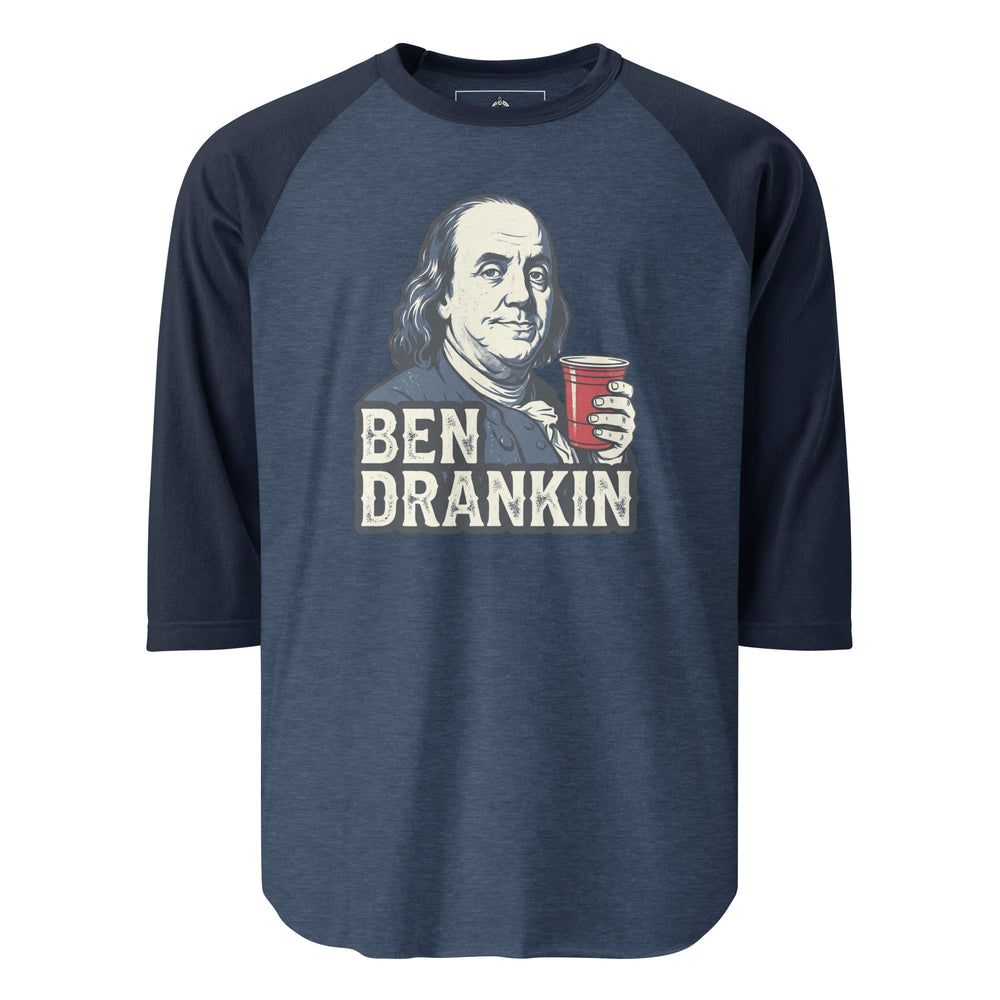 Ben Drankin Raglan — alternate color view