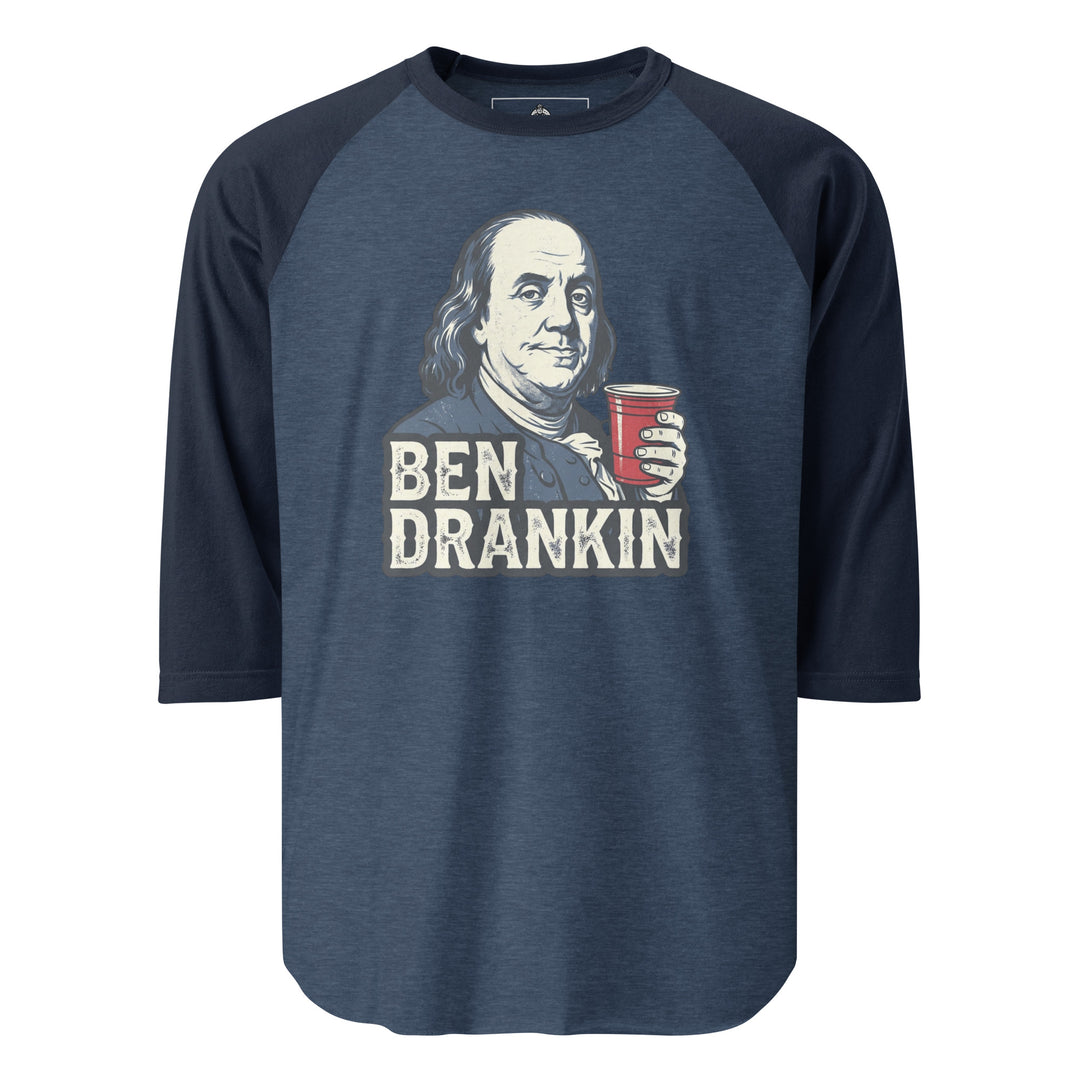 Ben Drankin Raglan — alternate color view