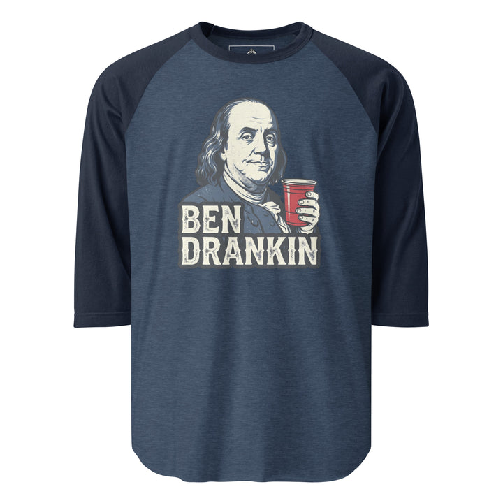 Ben Drankin Raglan — alternate color view