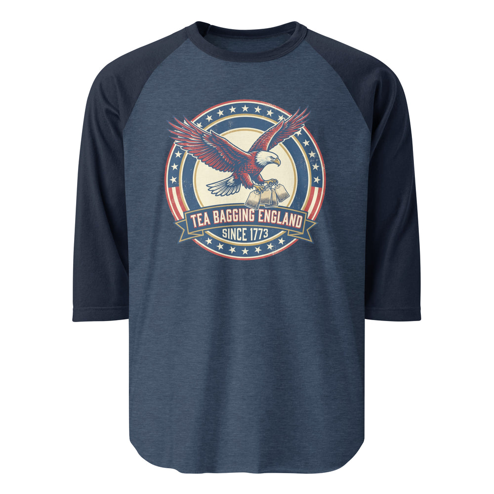 Tea Bagging England Since 1773 Raglan — alternate color view