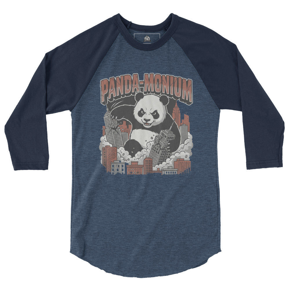 Panda-monium Raglan — alternate color view