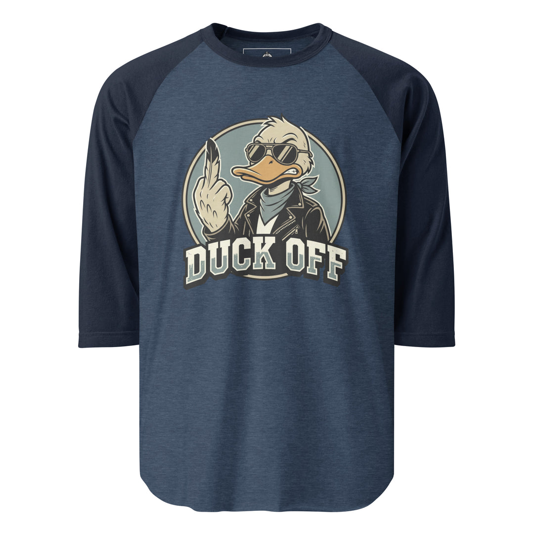 Duck Off Raglan — alternate color view