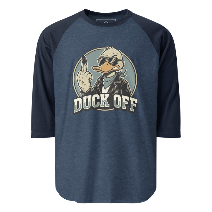 Duck Off Raglan — alternate color view