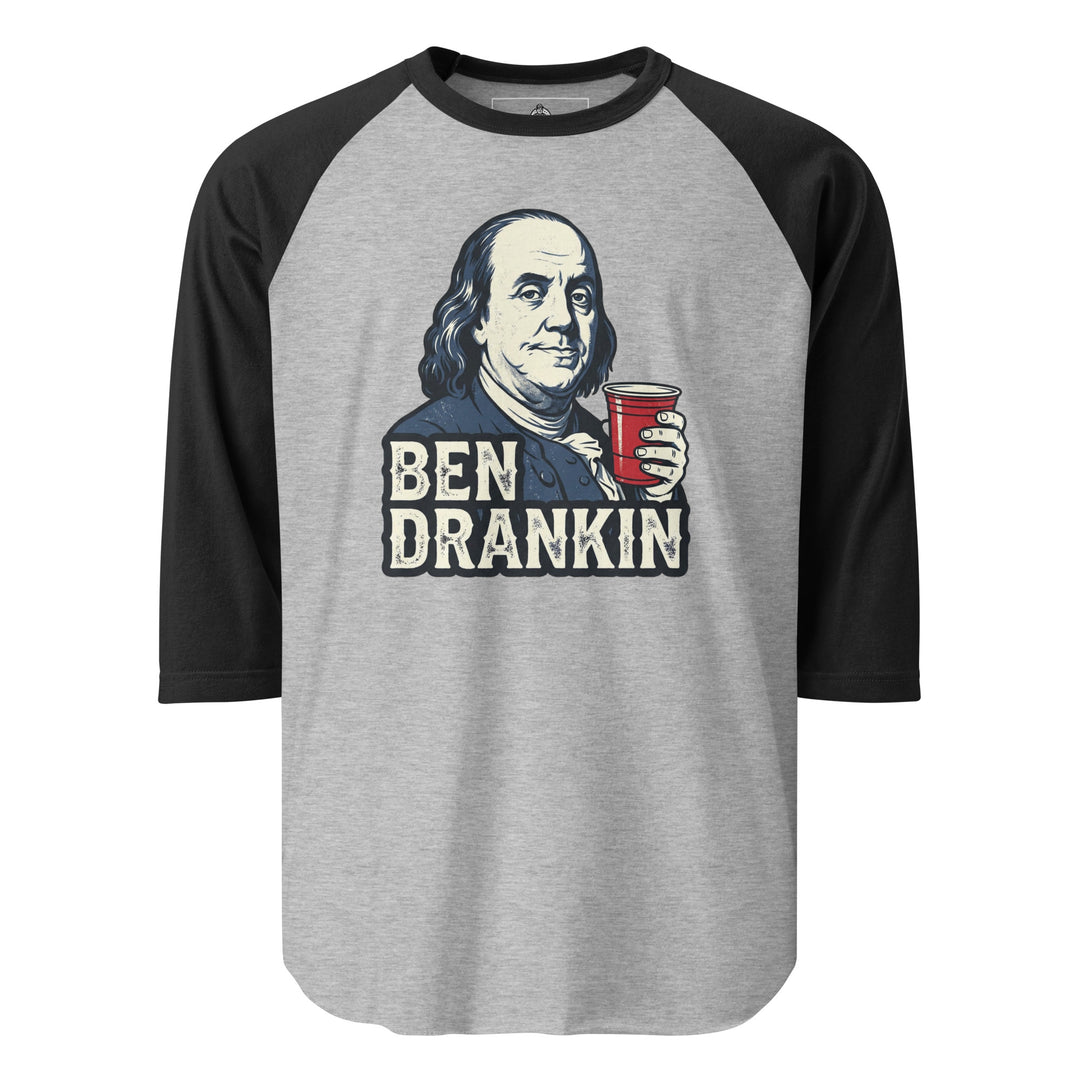 Ben Drankin Raglan — alternate color view