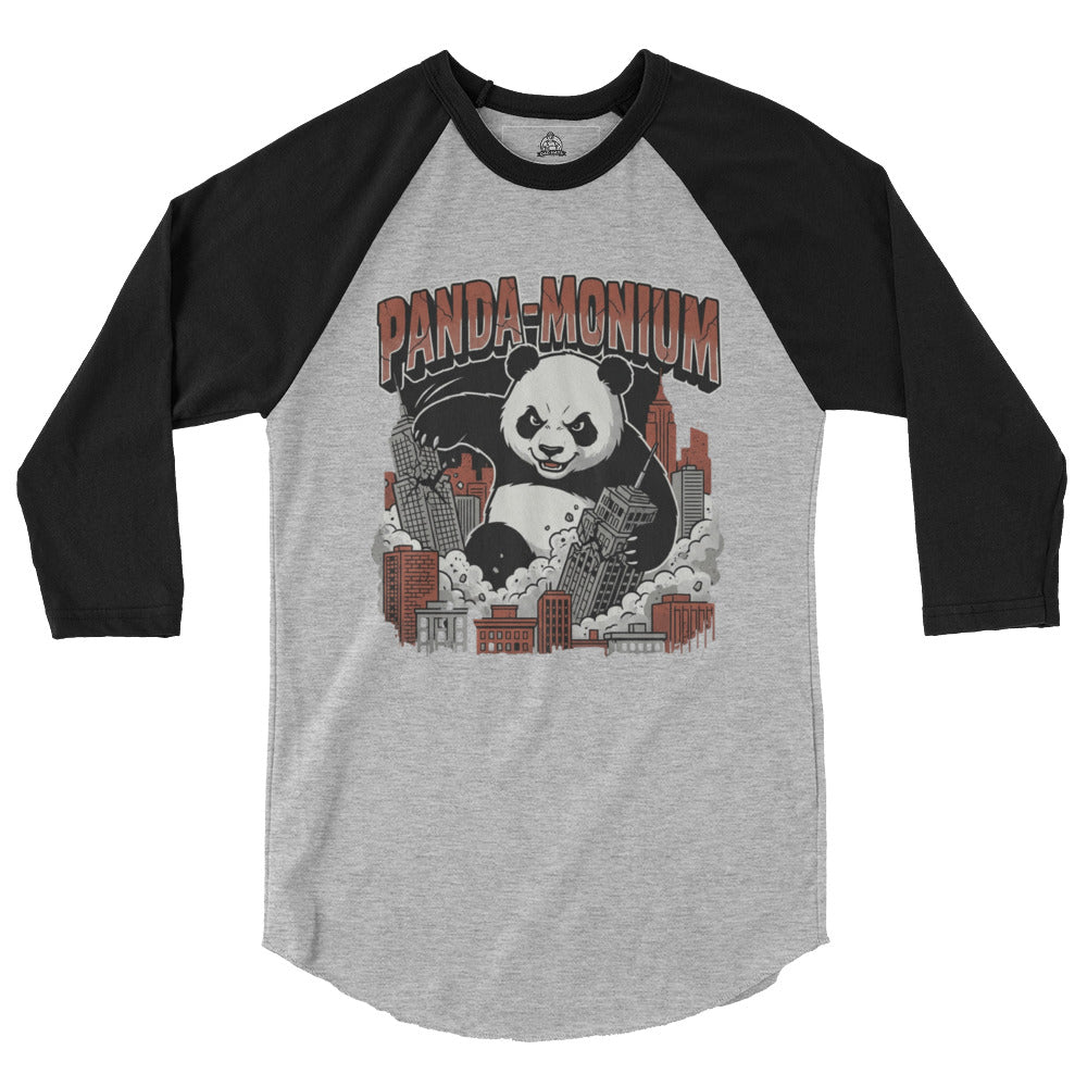 Panda-monium Raglan — alternate color view