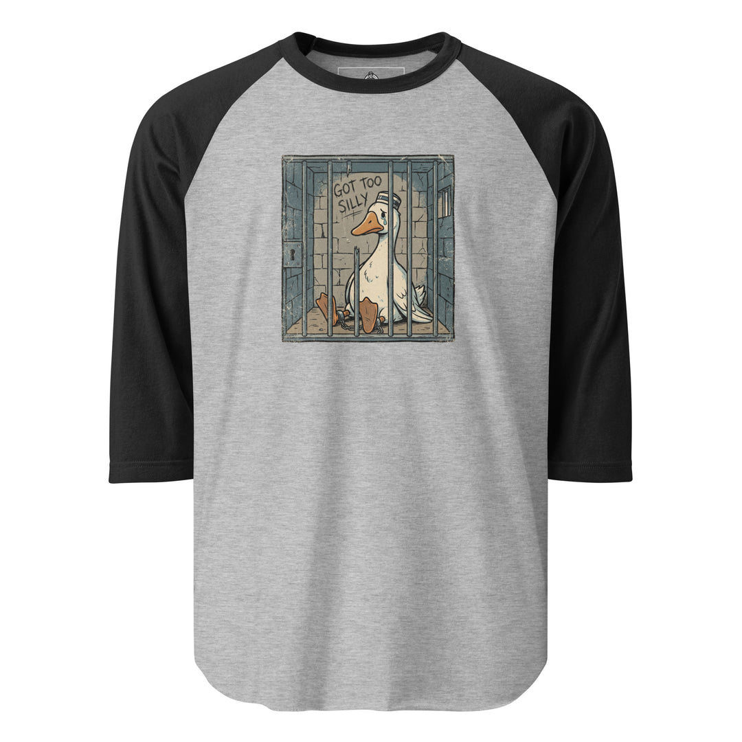 Got Too Silly Raglan — alternate color view