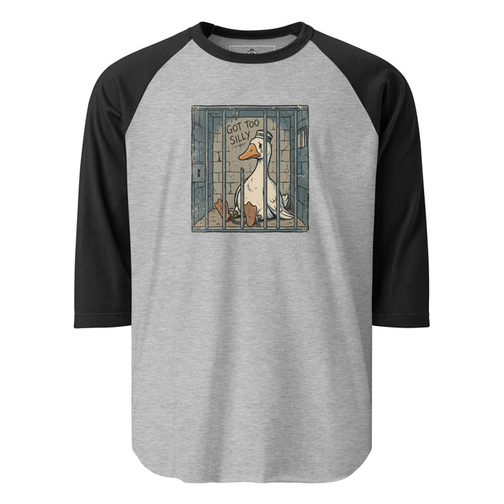 Got Too Silly Raglan — alternate color view