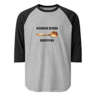Wooden Spoon Survivor 3/4 sleeve raglan shirt