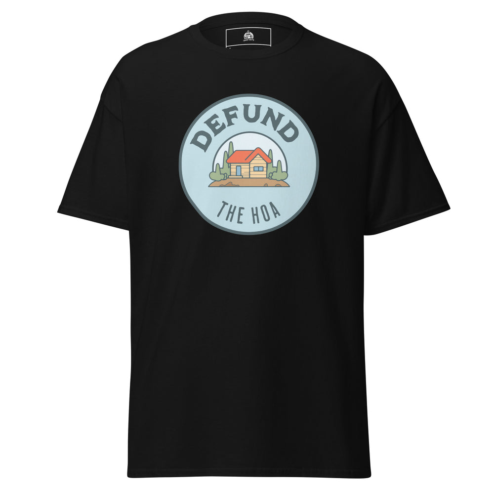 Defund The HOA Tee — alternate color view