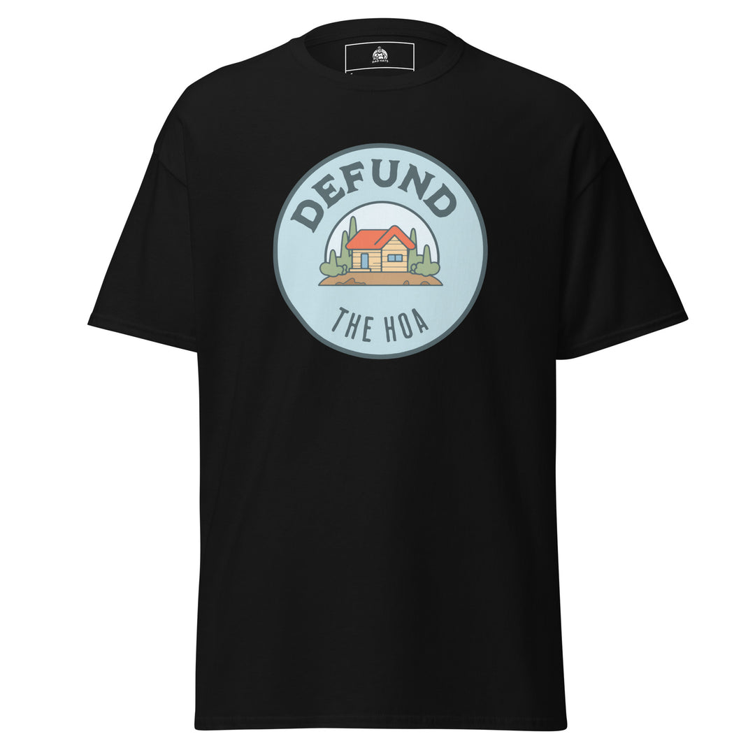 Defund The HOA Tee — alternate color view