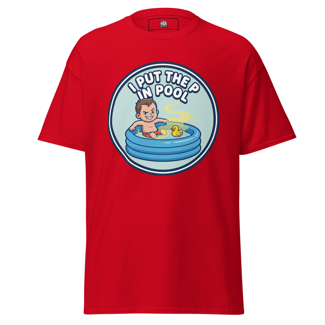 I Put The P In Pool Tee — alternate color view