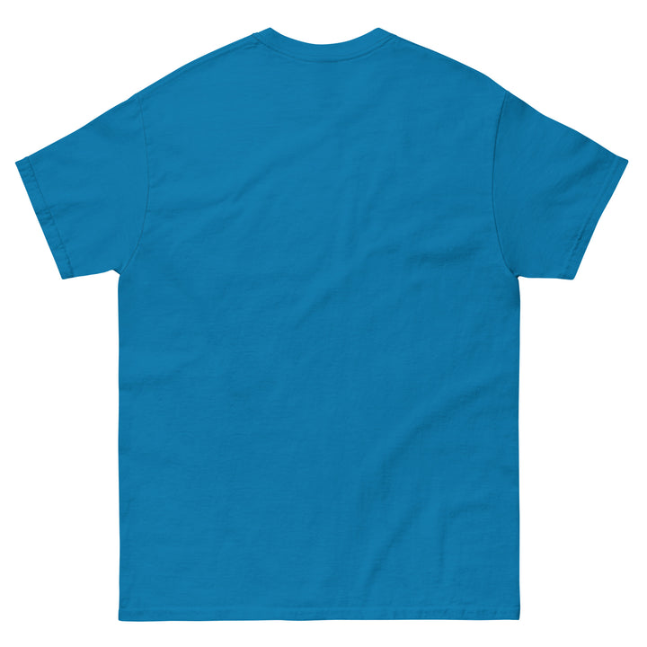 “Meh, Maybe Later” Funny Graphic T-Shirt – Sapphire – Back View