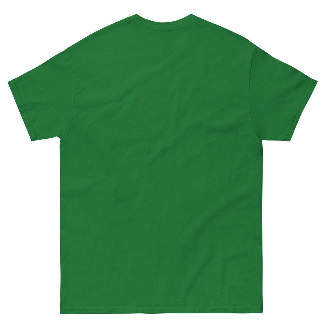 “Meh, Maybe Later” Funny Graphic T-Shirt – Green – Back View