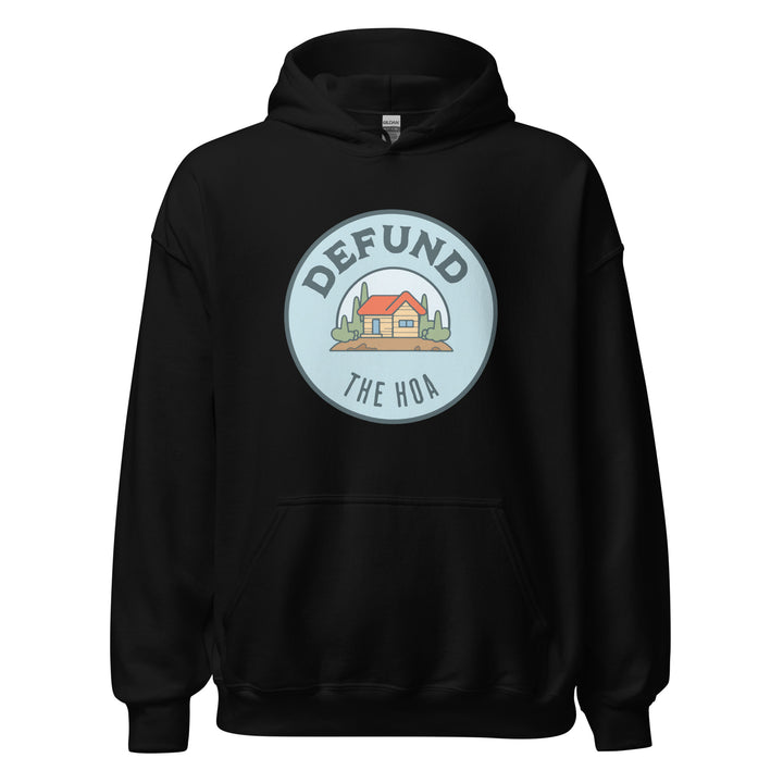 Defund The HOA Hoodie — alternate color view