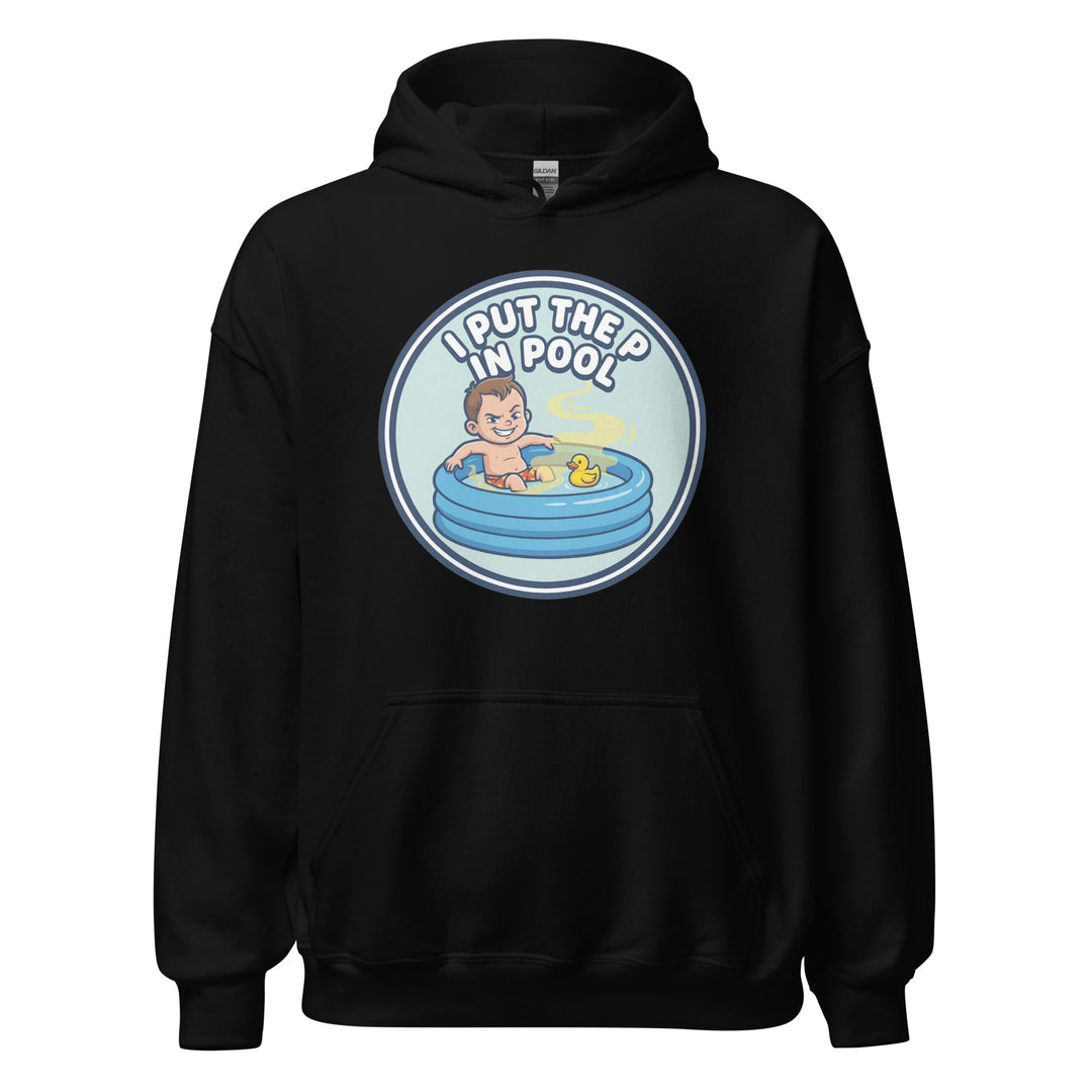 I Put The P In Pool Hoodie — alternate color view