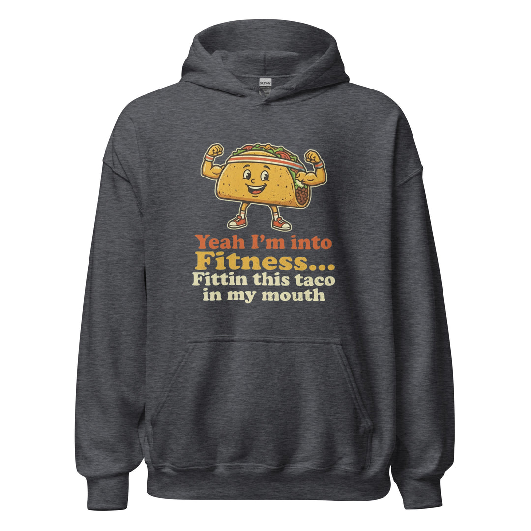Yeah I'm Into Fitness Hoodie — alternate color view