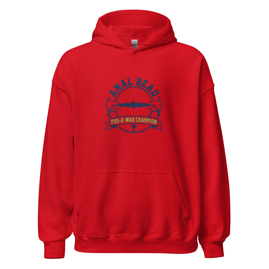 Anal Bead Tug Of War Champion Hoodie Hoodie — alternate color view