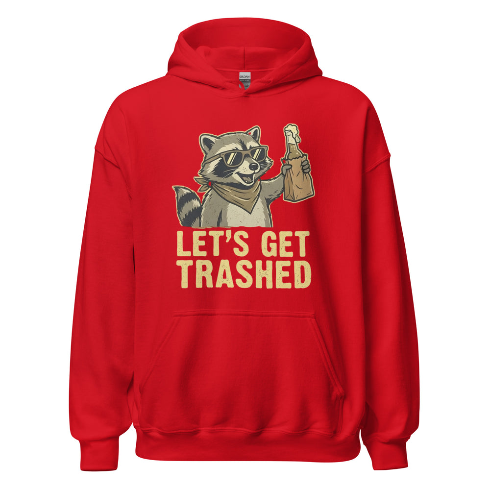 Let's Get Trashed Hoodie Hoodie — alternate color view