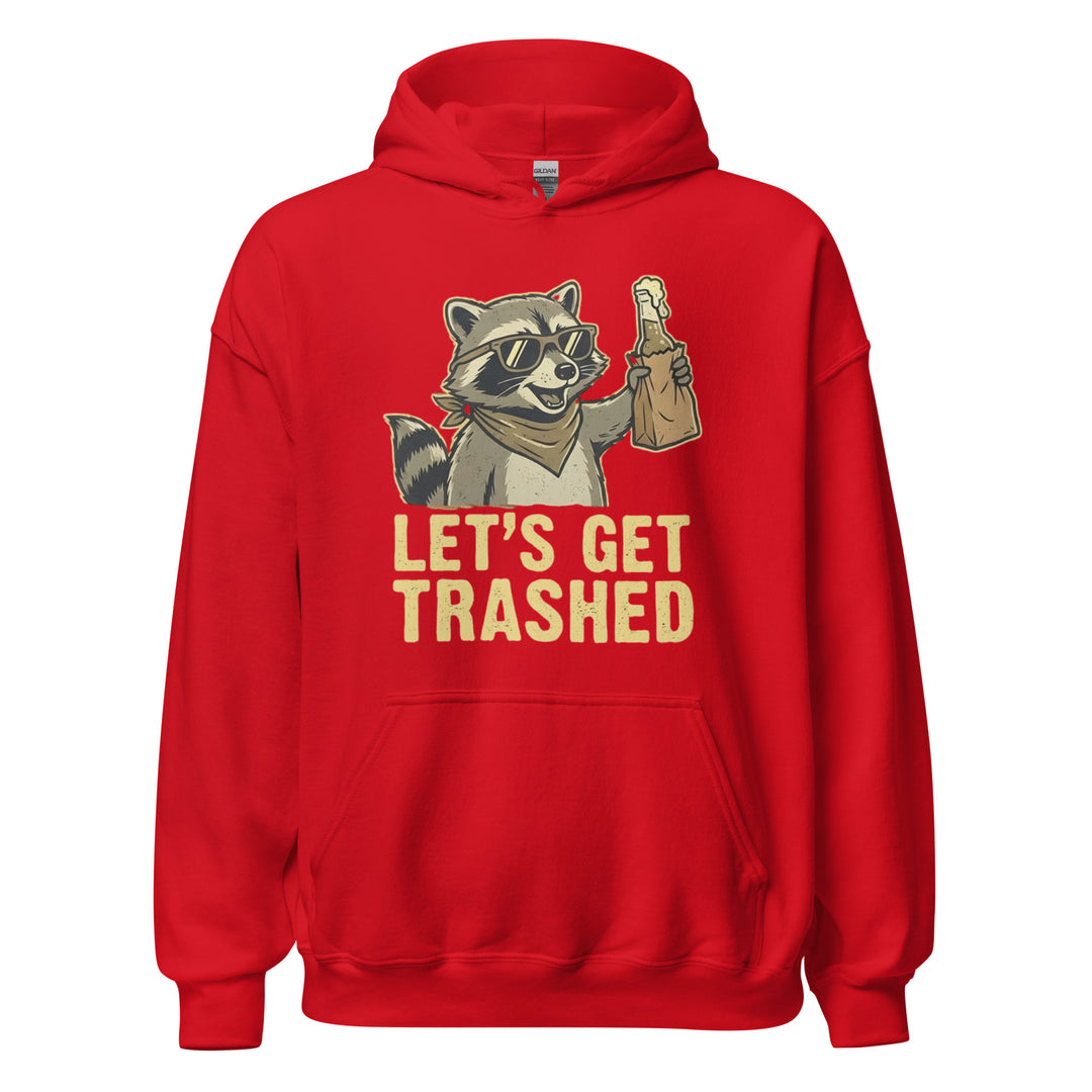 Let's Get Trashed Hoodie Hoodie — alternate color view