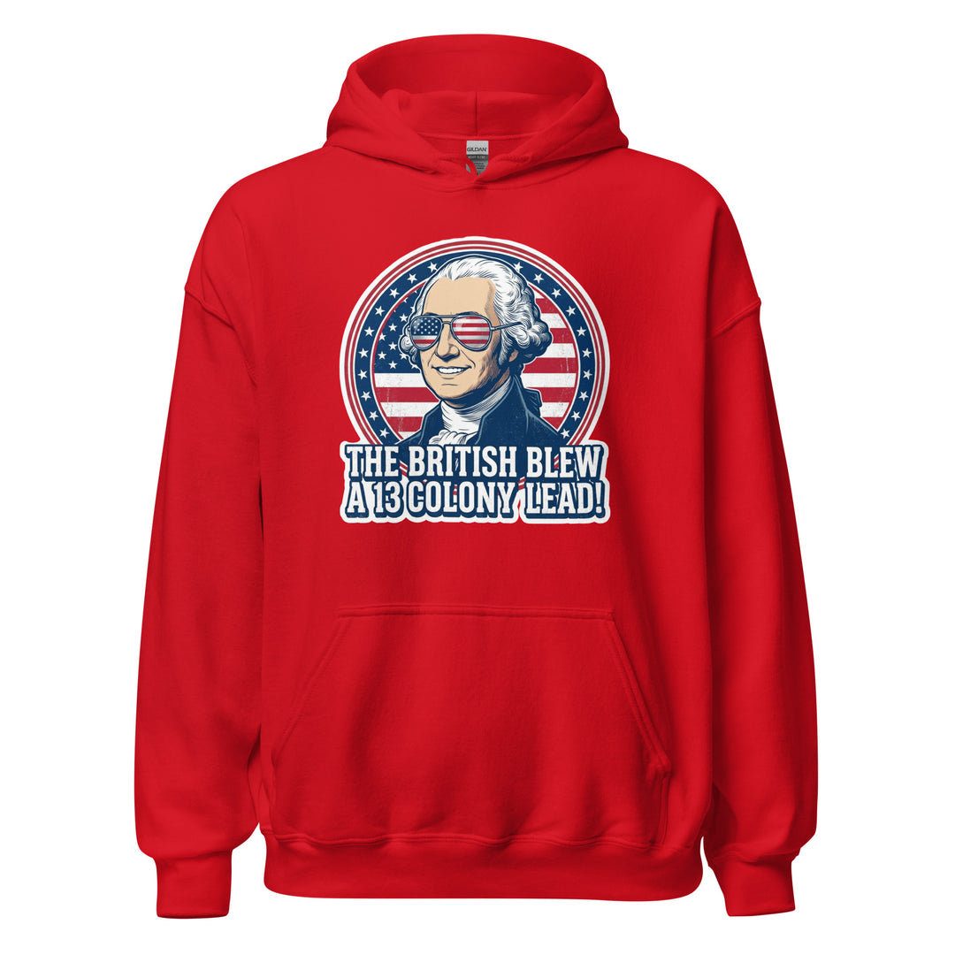 The British Blew A 13 Colony Lead Hoodie — alternate color view