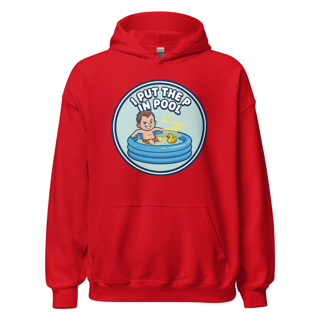 I Put The P In Pool Hoodie — alternate color view