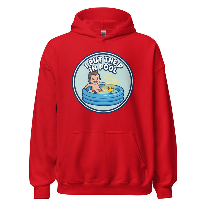 I Put The P In Pool Hoodie — alternate color view