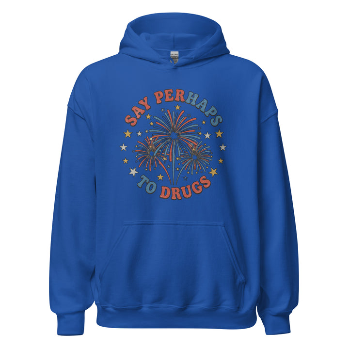 Say Perhaps To Drugs Hoodie Hoodie — alternate color view