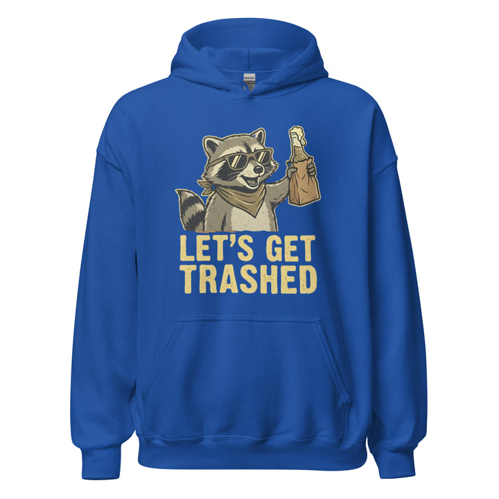 Let's Get Trashed Hoodie Hoodie — alternate color view