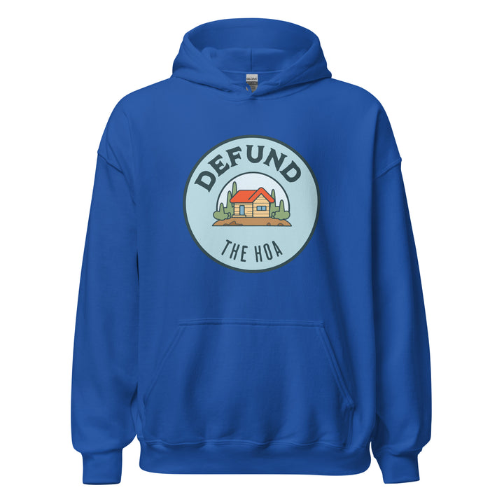 Defund The HOA Hoodie — alternate color view
