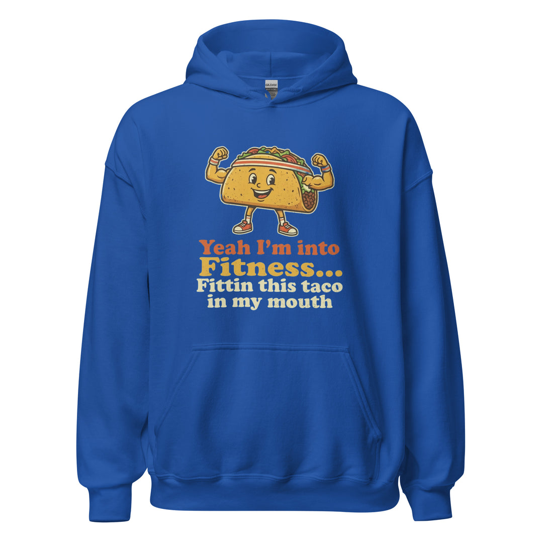 Yeah I'm Into Fitness Hoodie — alternate color view