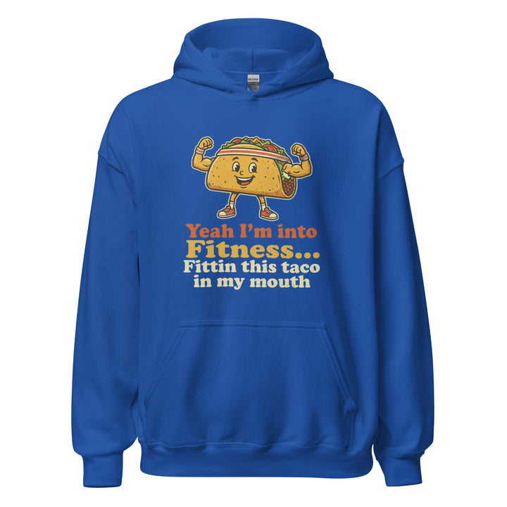 Yeah I'm Into Fitness Hoodie — alternate color view
