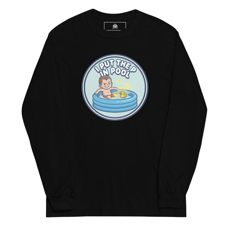 I Put The P In Pool Long Sleeve — alternate color view