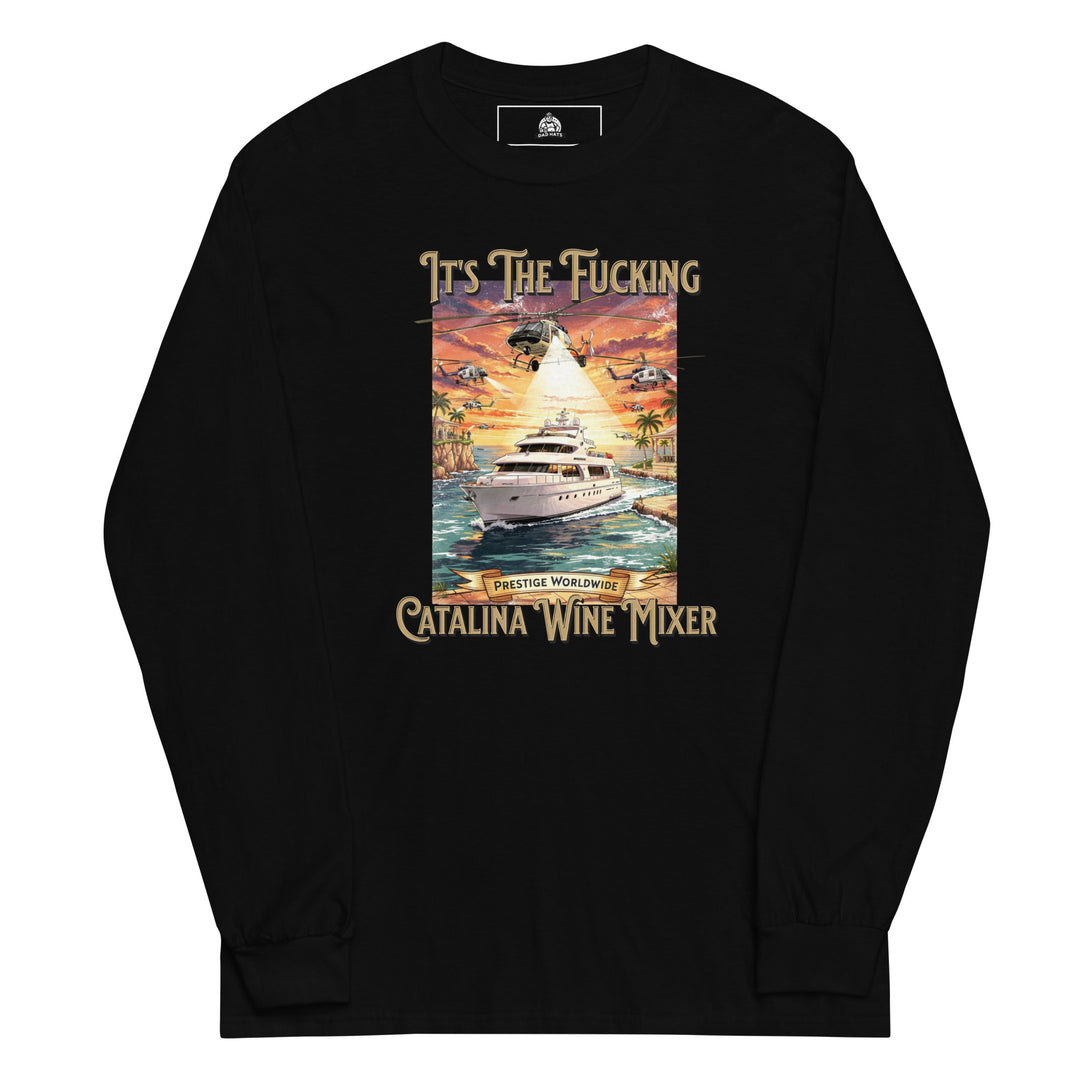 Catalina Wine Mixer — a Catalina Wine Mixer event-style design, printed on a long sleeve shirt.