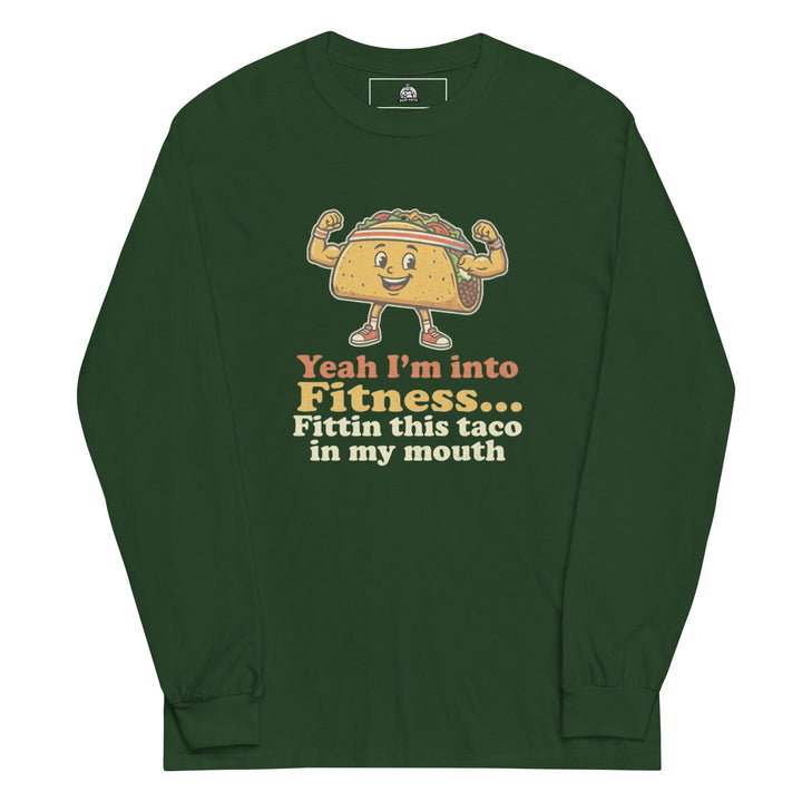 Yeah I'm Into Fitness Long Sleeve — alternate color view