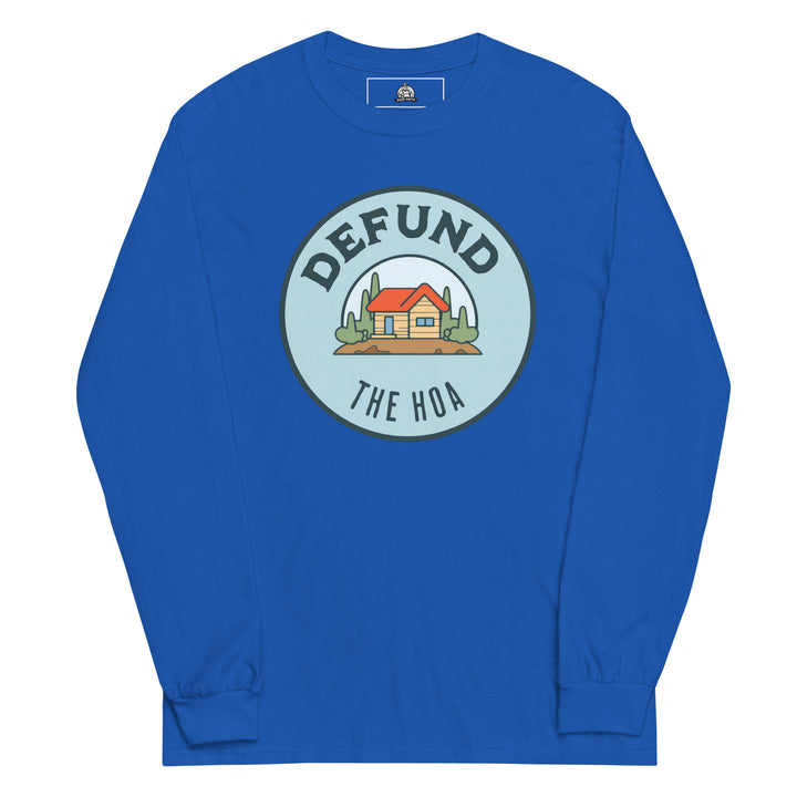 Defund The HOA Long Sleeve — alternate color view