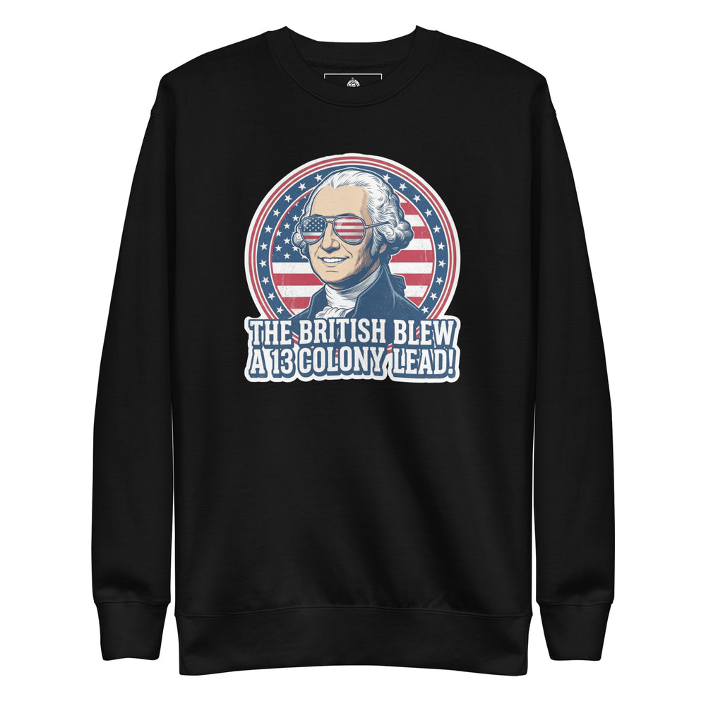 The British Blew A 13 Colony Lead Sweatshirt — alternate color view