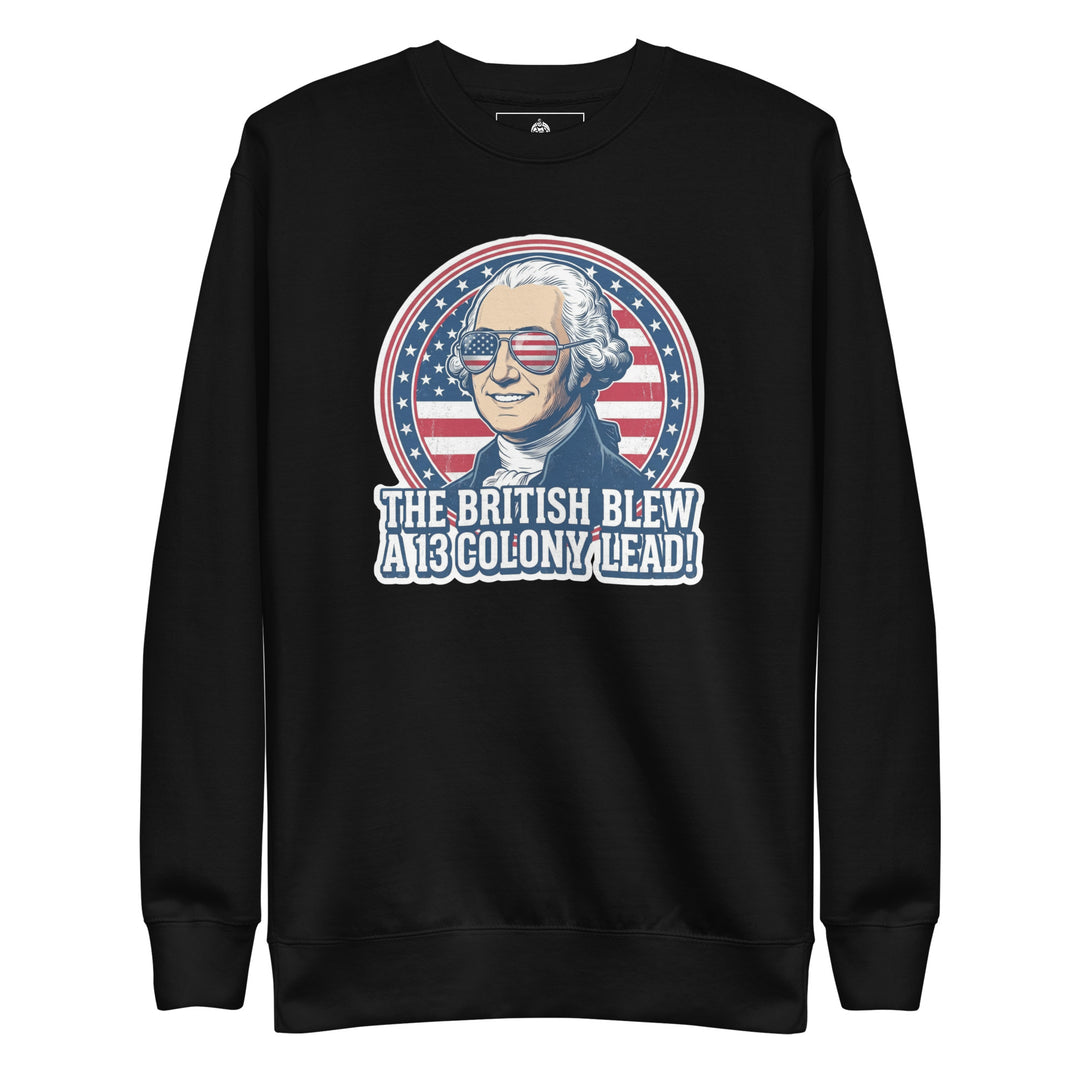 The British Blew A 13 Colony Lead Sweatshirt — alternate color view