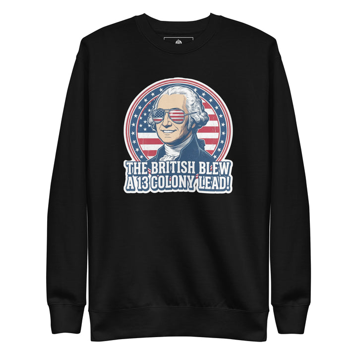The British Blew A 13 Colony Lead Sweatshirt — alternate color view