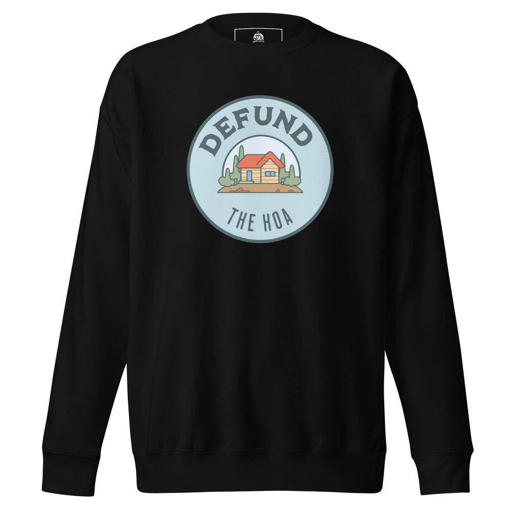 Defund The HOA Sweatshirt — alternate color view