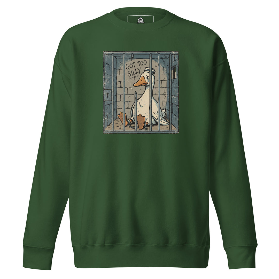 Got Too Silly Sweatshirt — alternate color view