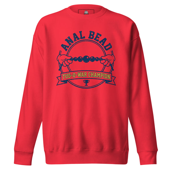 Anal Bead Tug Of War Champion Sweatshirt Sweatshirt — alternate color view